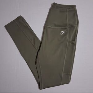 Green Gymshark Leggings / Green Gymshark Pants